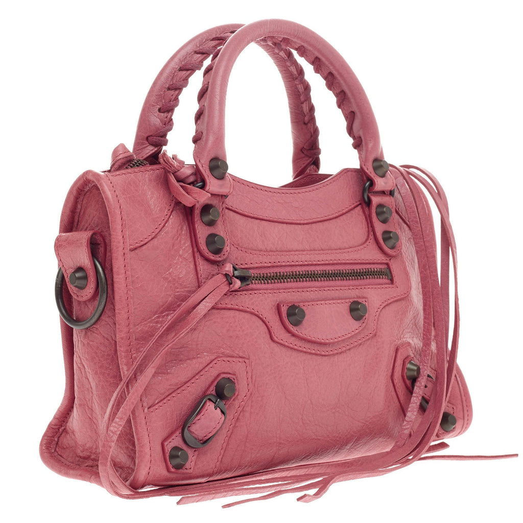 City Classic Studs Handbag Leather Mini
