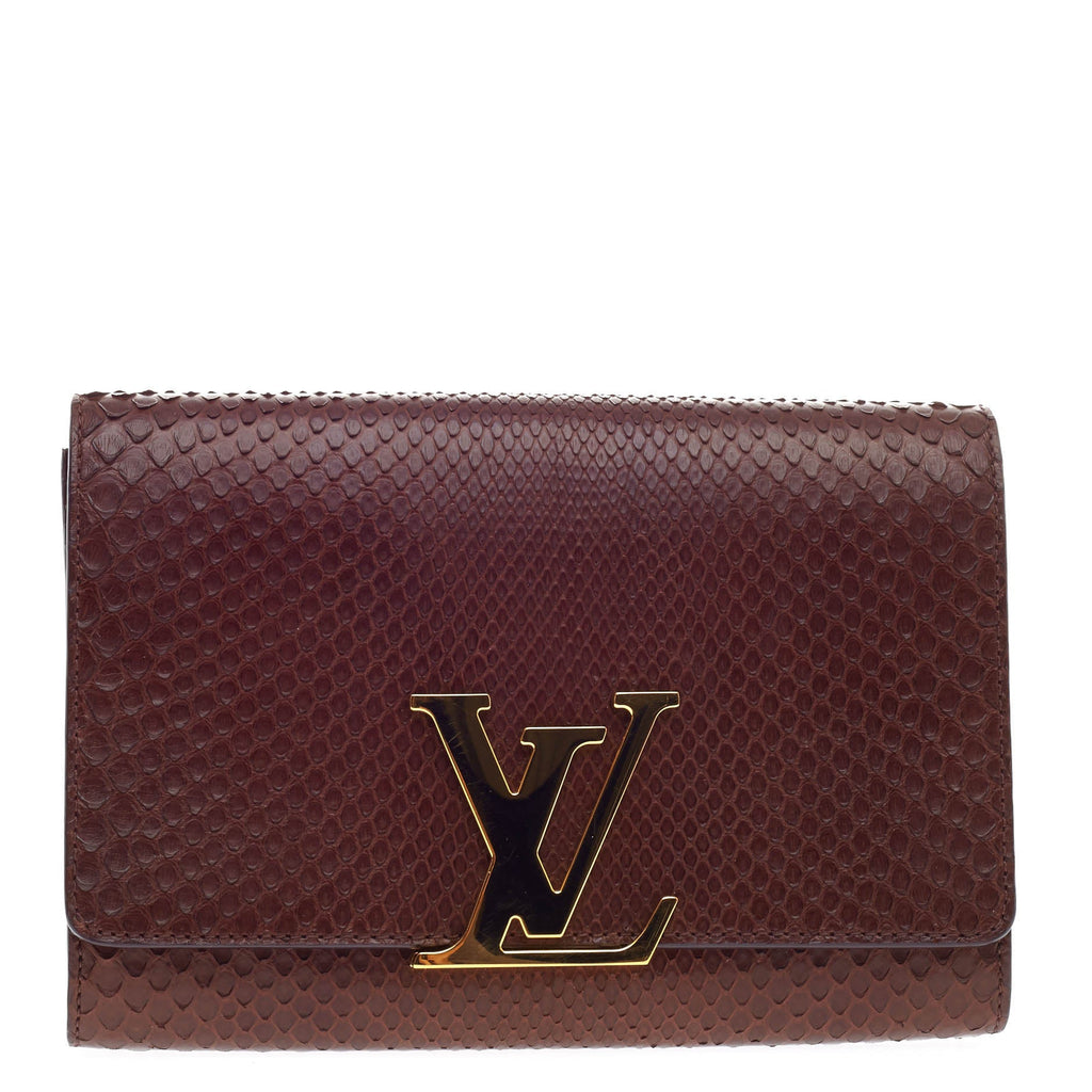 Chain Louise Clutch Python GM