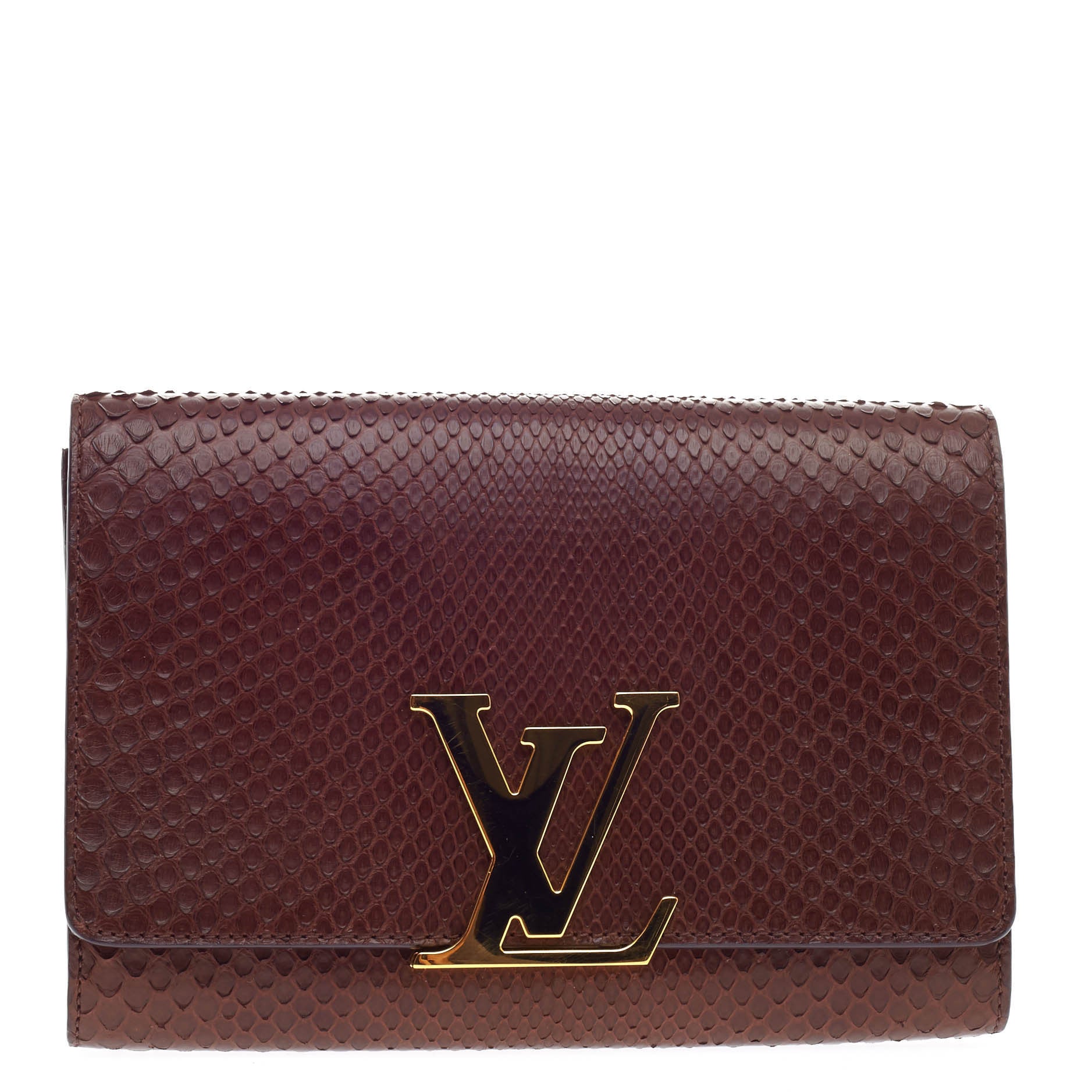 Chain Louise Clutch Python GM