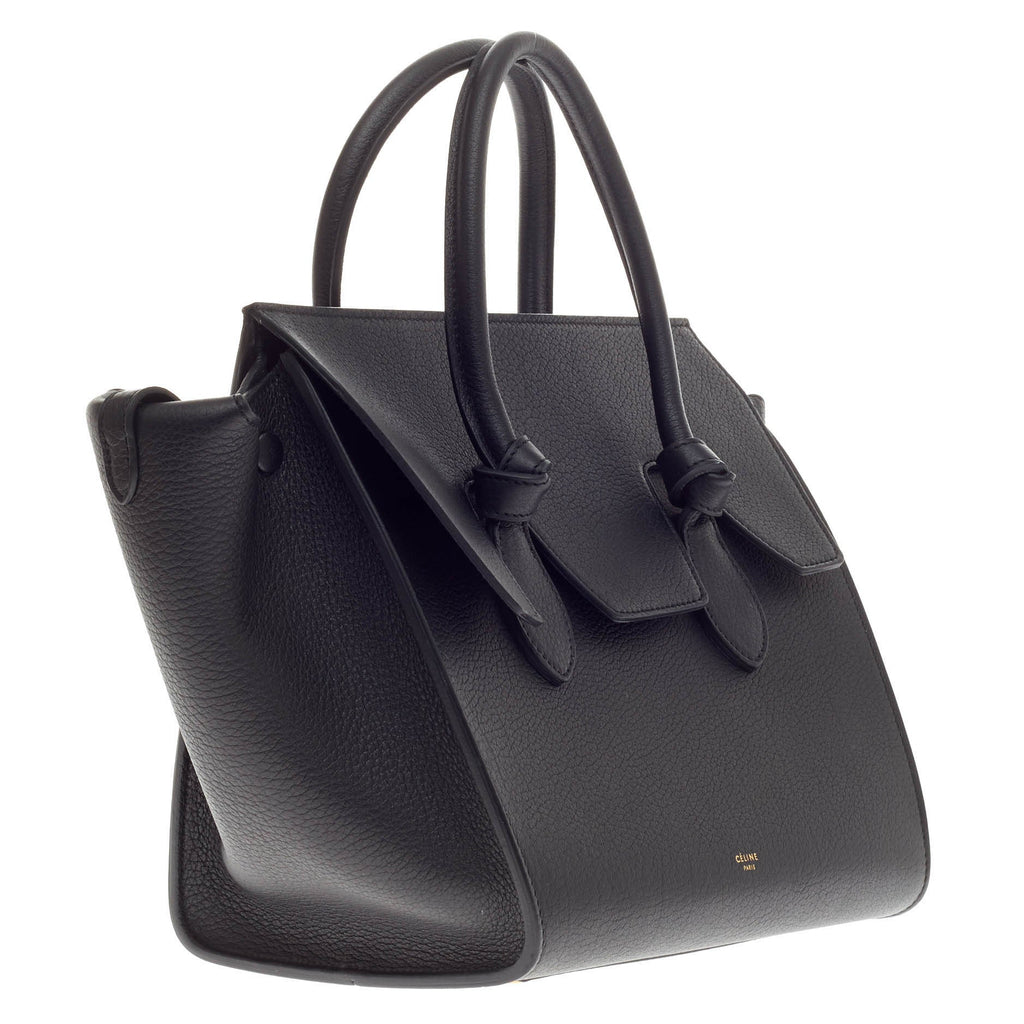 Tie Knot Tote Grainy Leather Mini