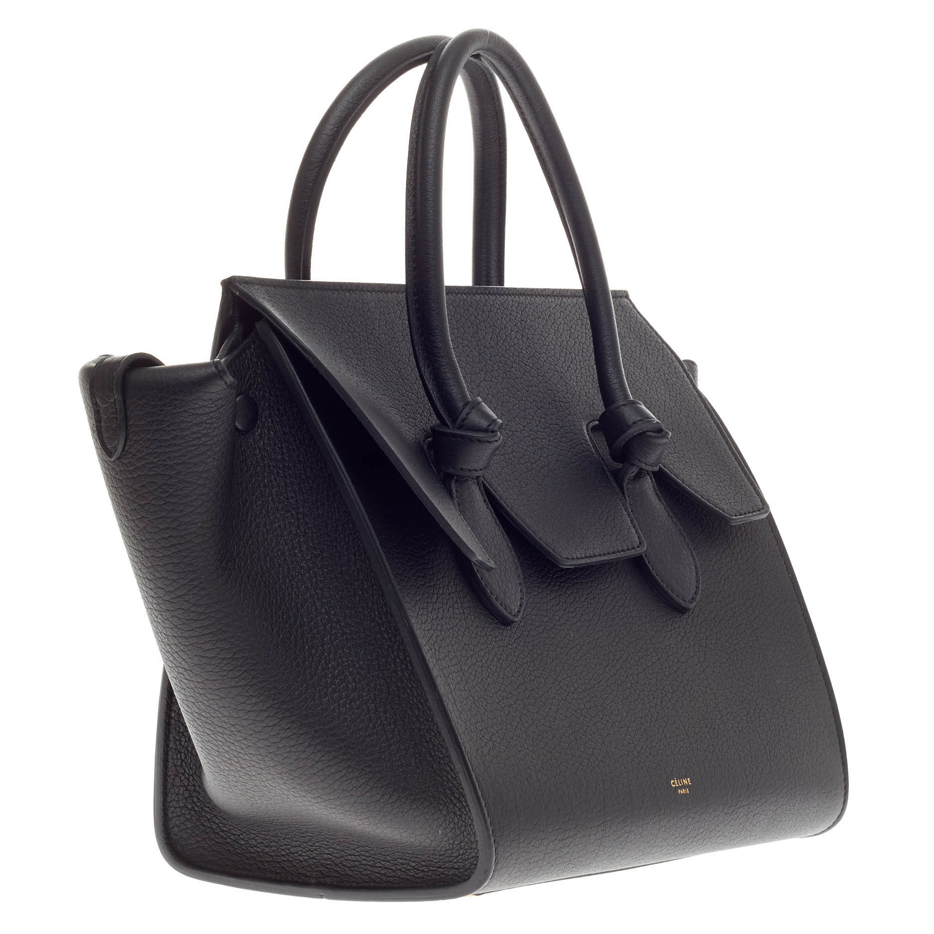 Tie Knot Tote Grainy Leather Mini