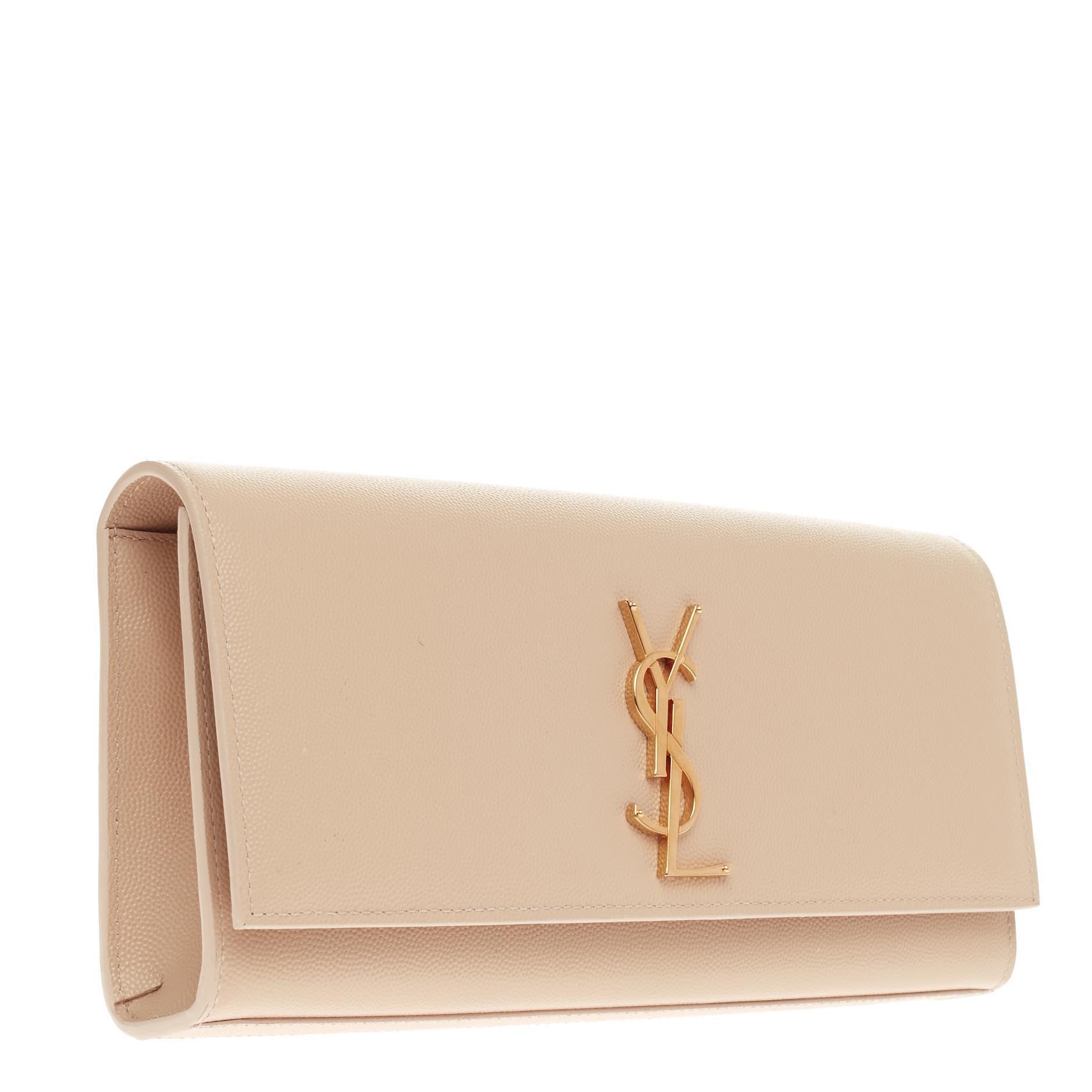 Classic Monogram Clutch Leather