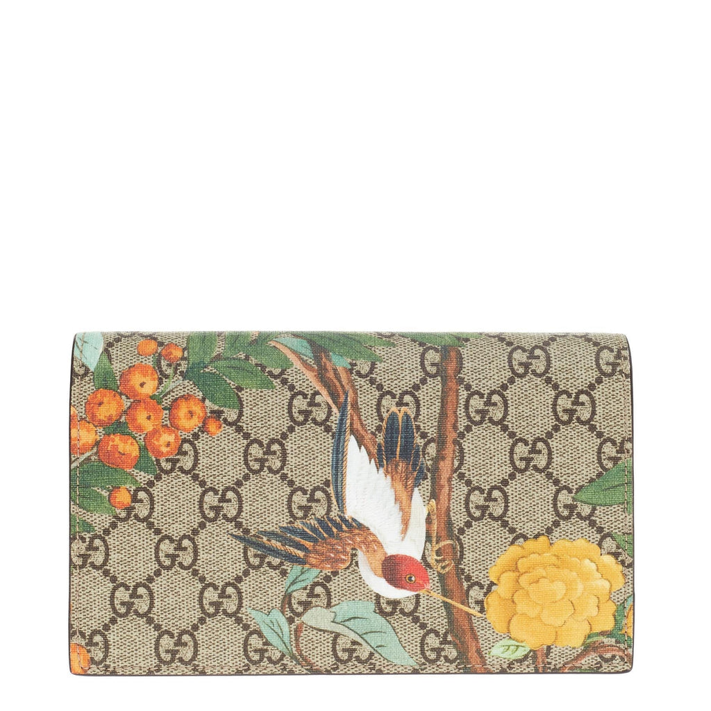 Chain Bag Tian Print GG Coated Canvas Mini