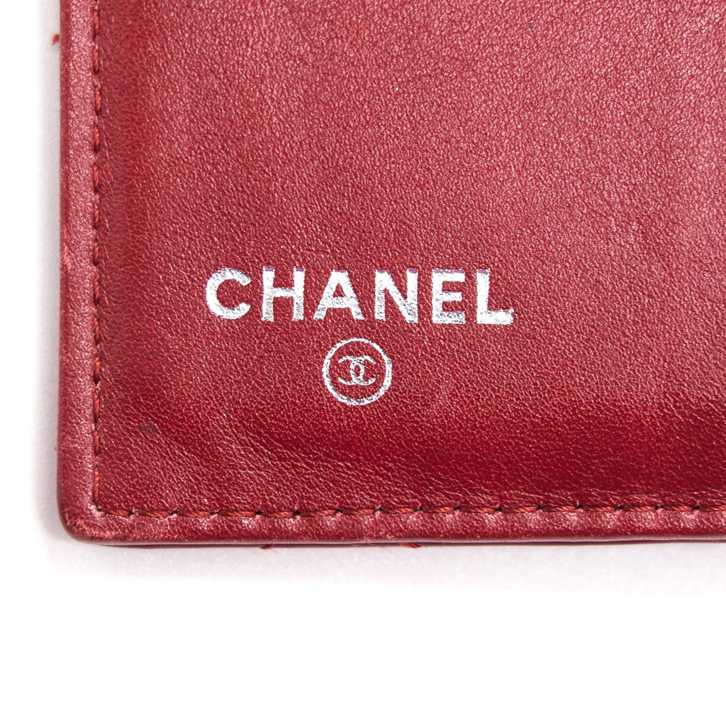 Chanel Patent small Wallet Rouge