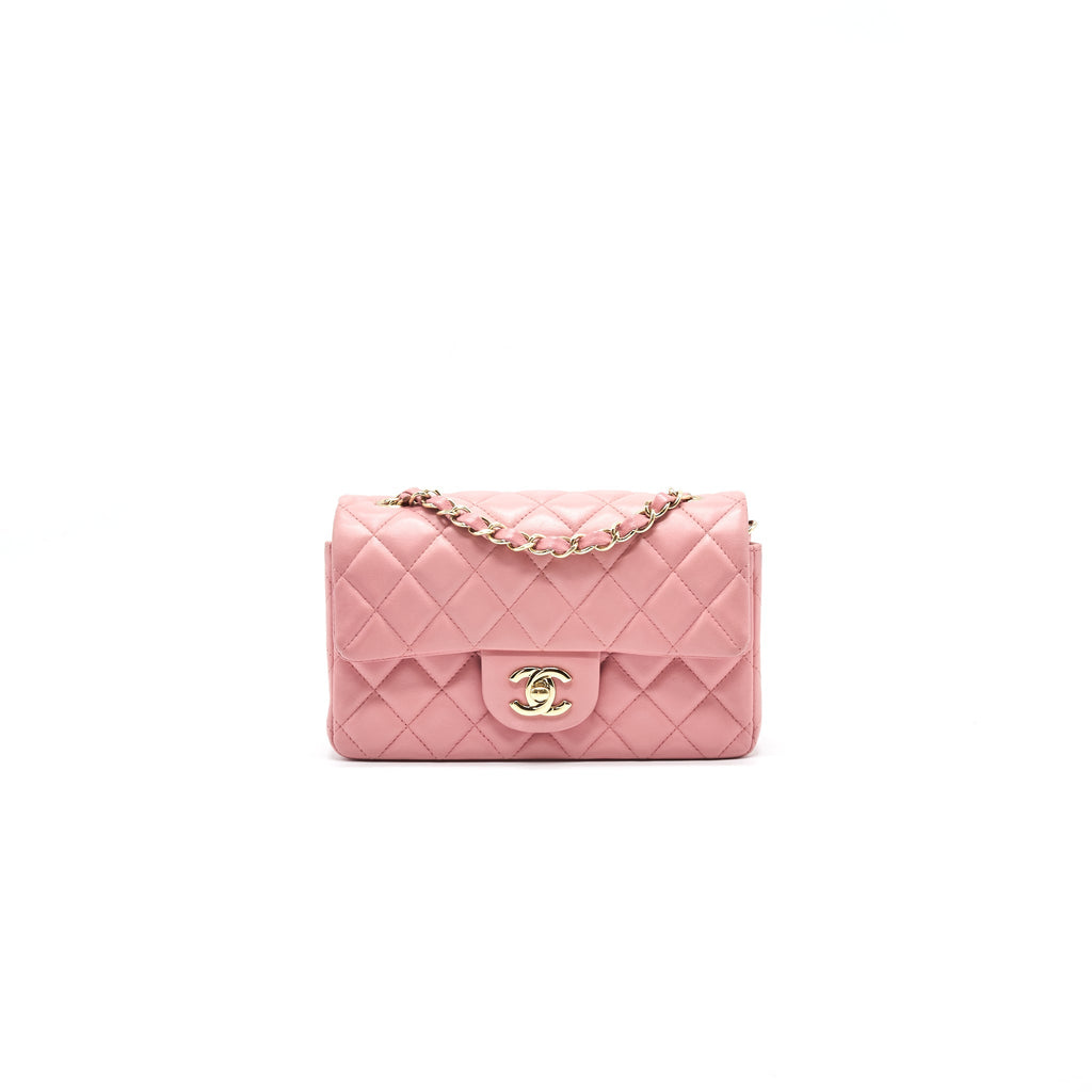 Chanel Mini Rectangular Light Pink L