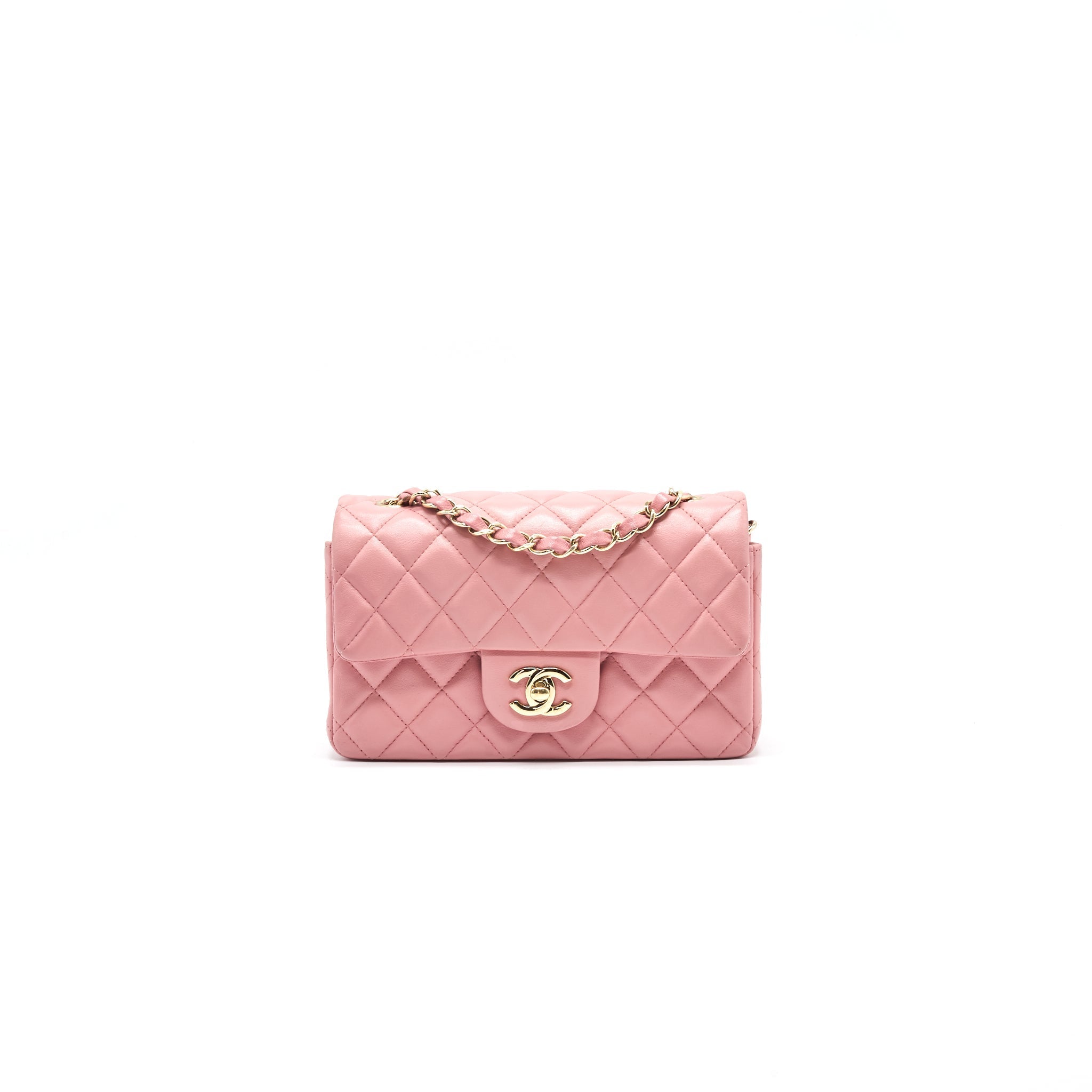 Chanel Mini Rectangular Light Pink L