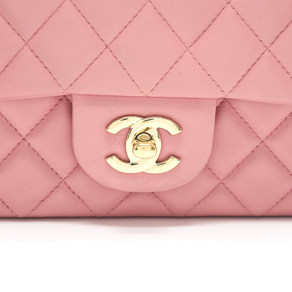 Chanel Mini Rectangular Light Pink L