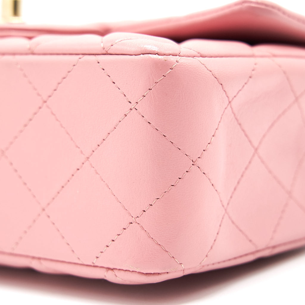 Chanel Mini Rectangular Light Pink L