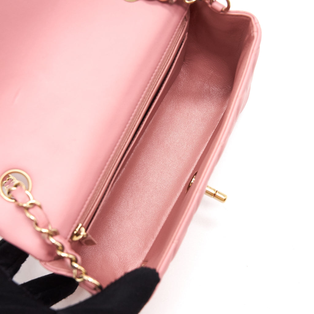 Chanel Mini Rectangular Light Pink L