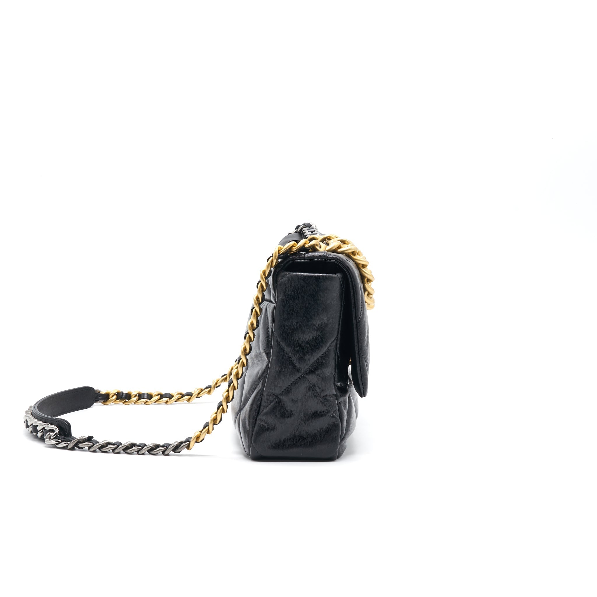 Chanel Large 19 Flap Bag Black