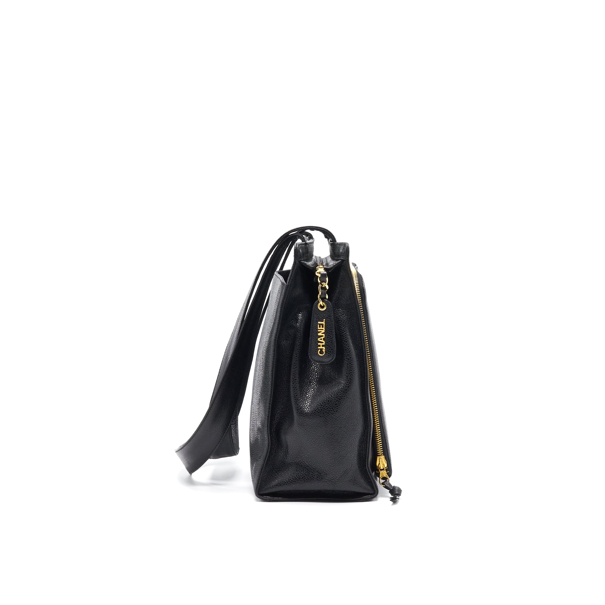Chanel Cavier Shoulder Bag Black