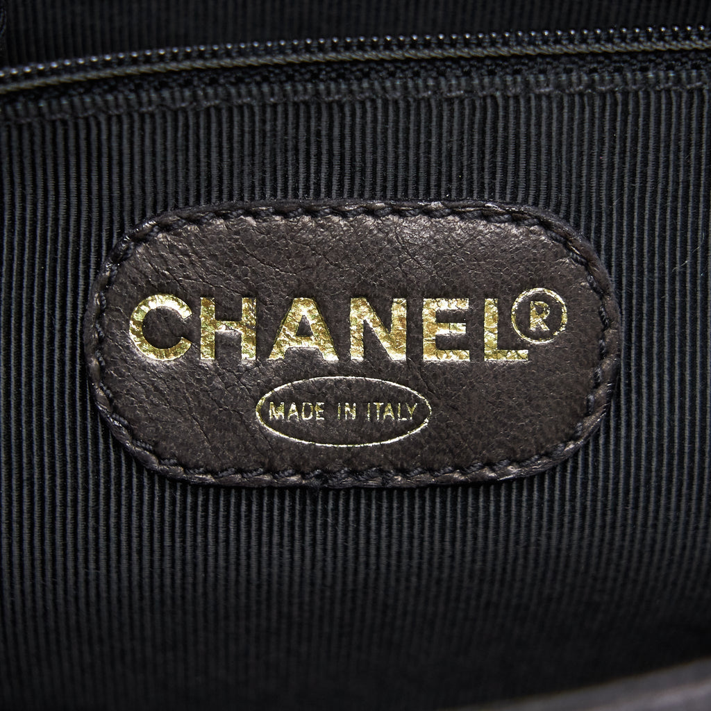 Chanel Cavier Shoulder Bag Black