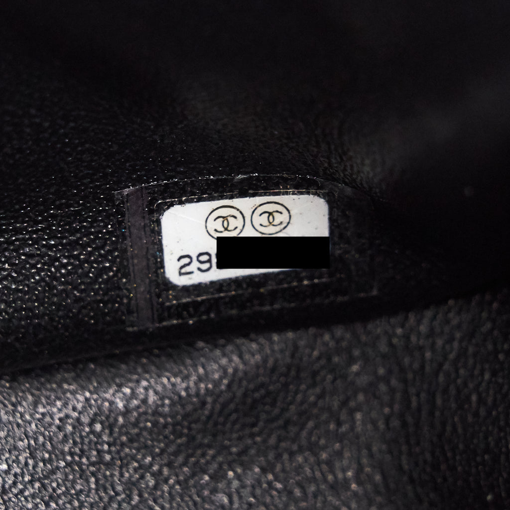 Chanel Mini Square Lambskin Black L