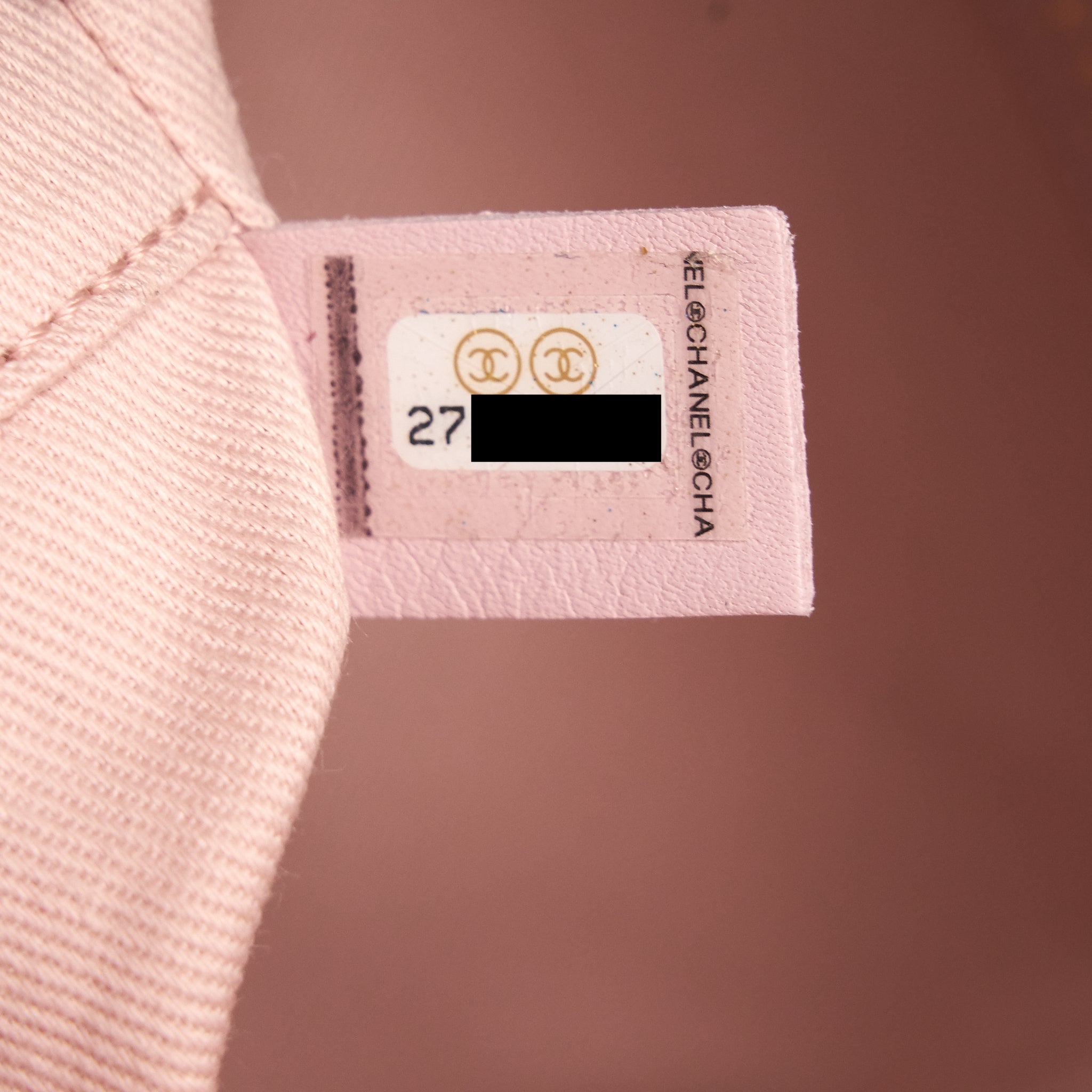 Chanel Deauville PM Tote Bag Canvas Pink