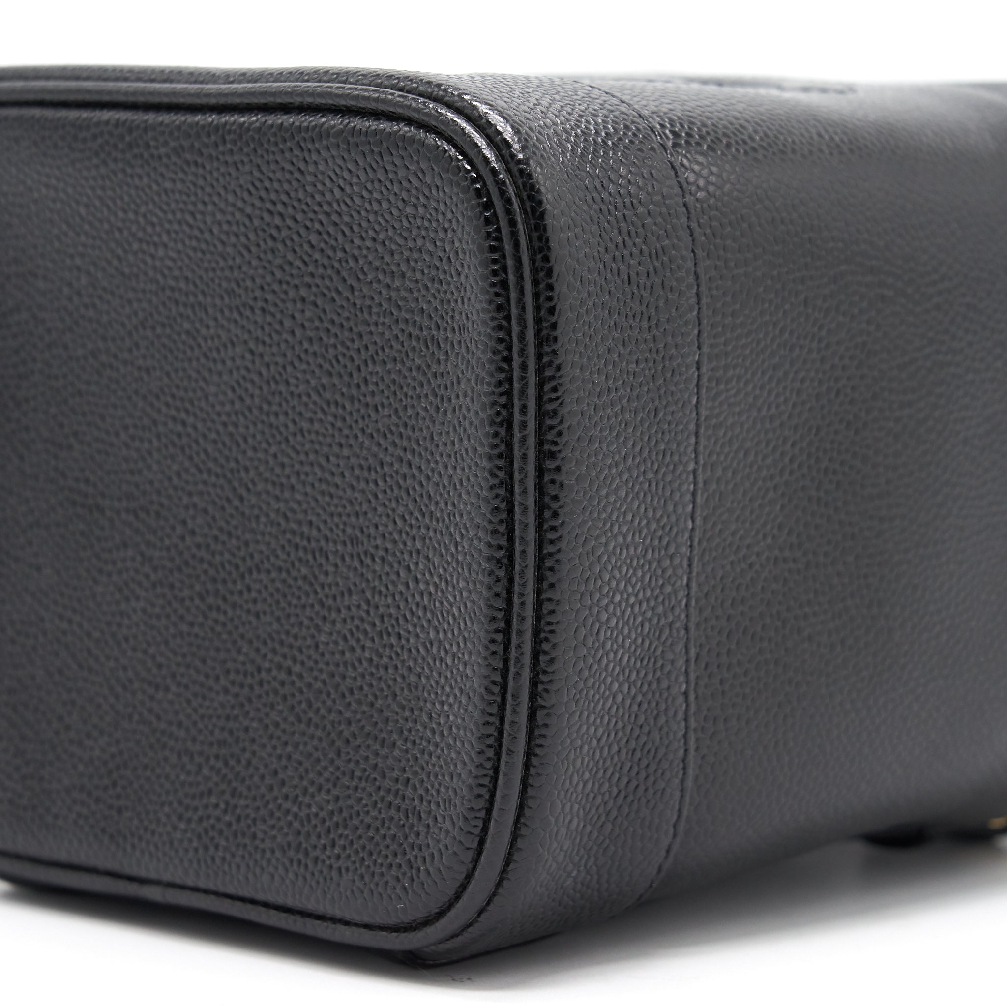 Chanel Vintage Caviar Vanity Case