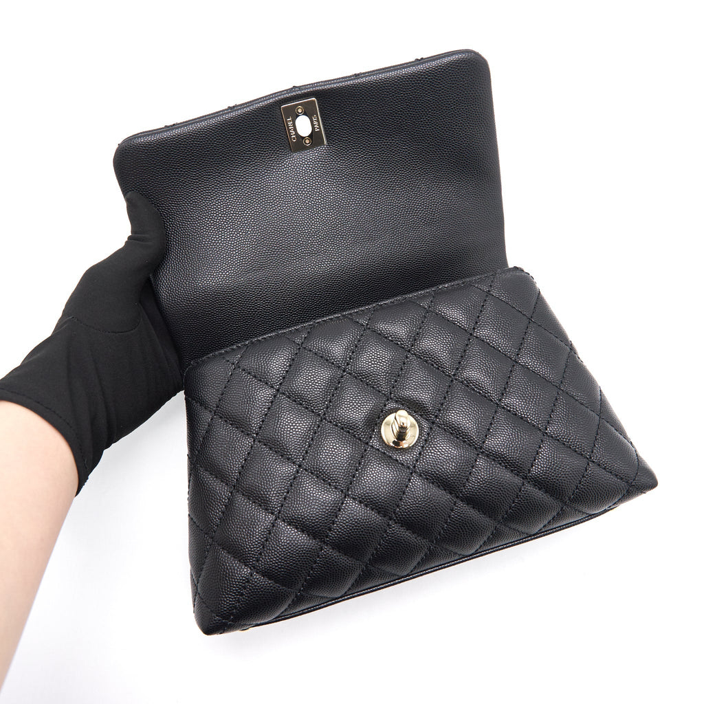 Chanel Cocohandle Mini Black L