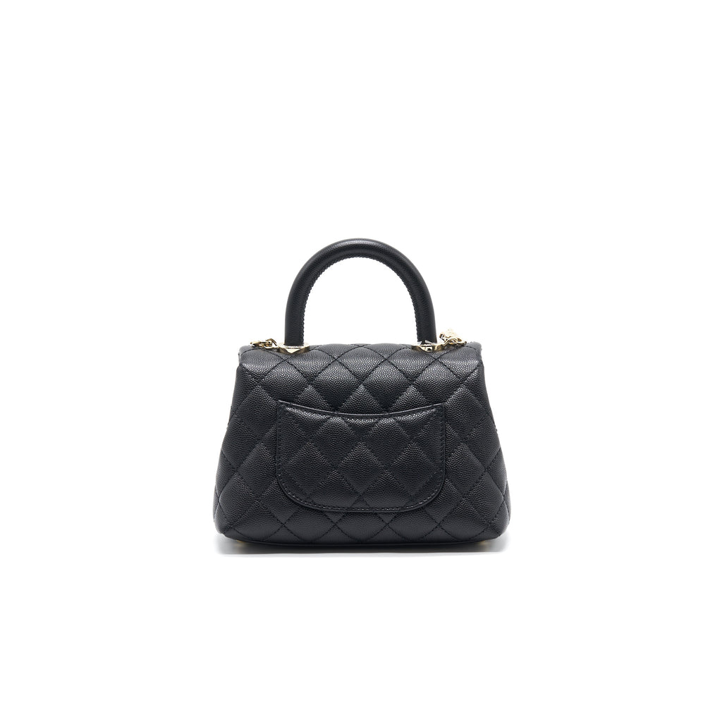 Chanel Coco Handle Extra Mini Black L