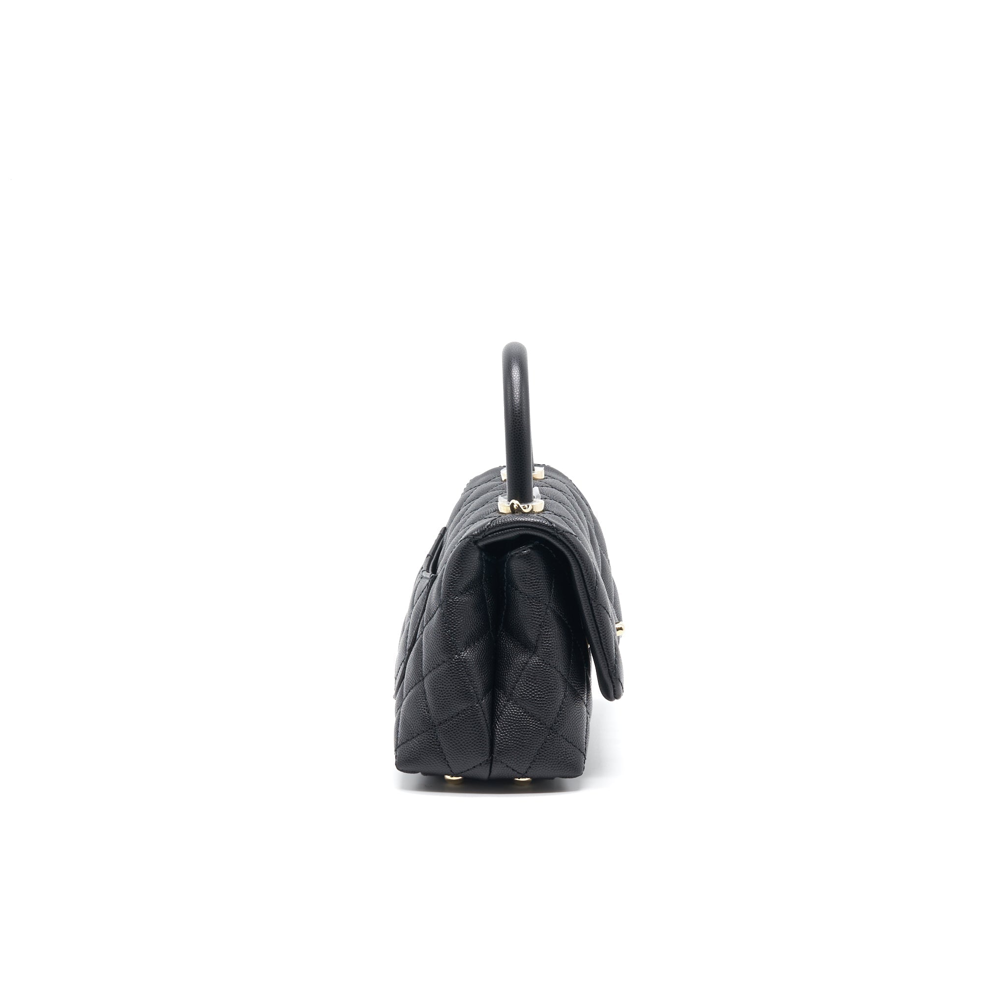 Chanel Coco Handle Extra Mini Black L serial30