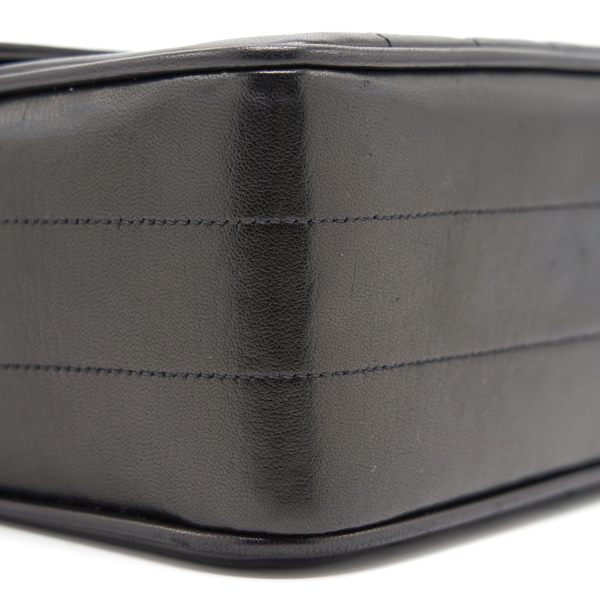 Chanel Vintage Lambskin Kelly Bag black
