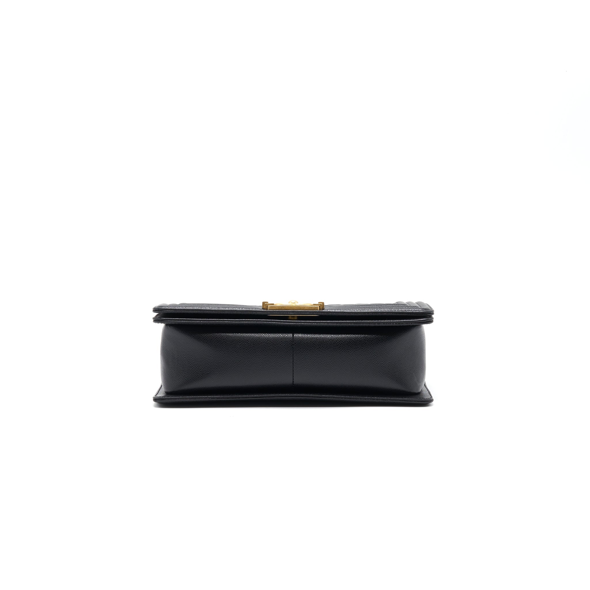 Chanel Boy Chanel Handbag Caviar Black