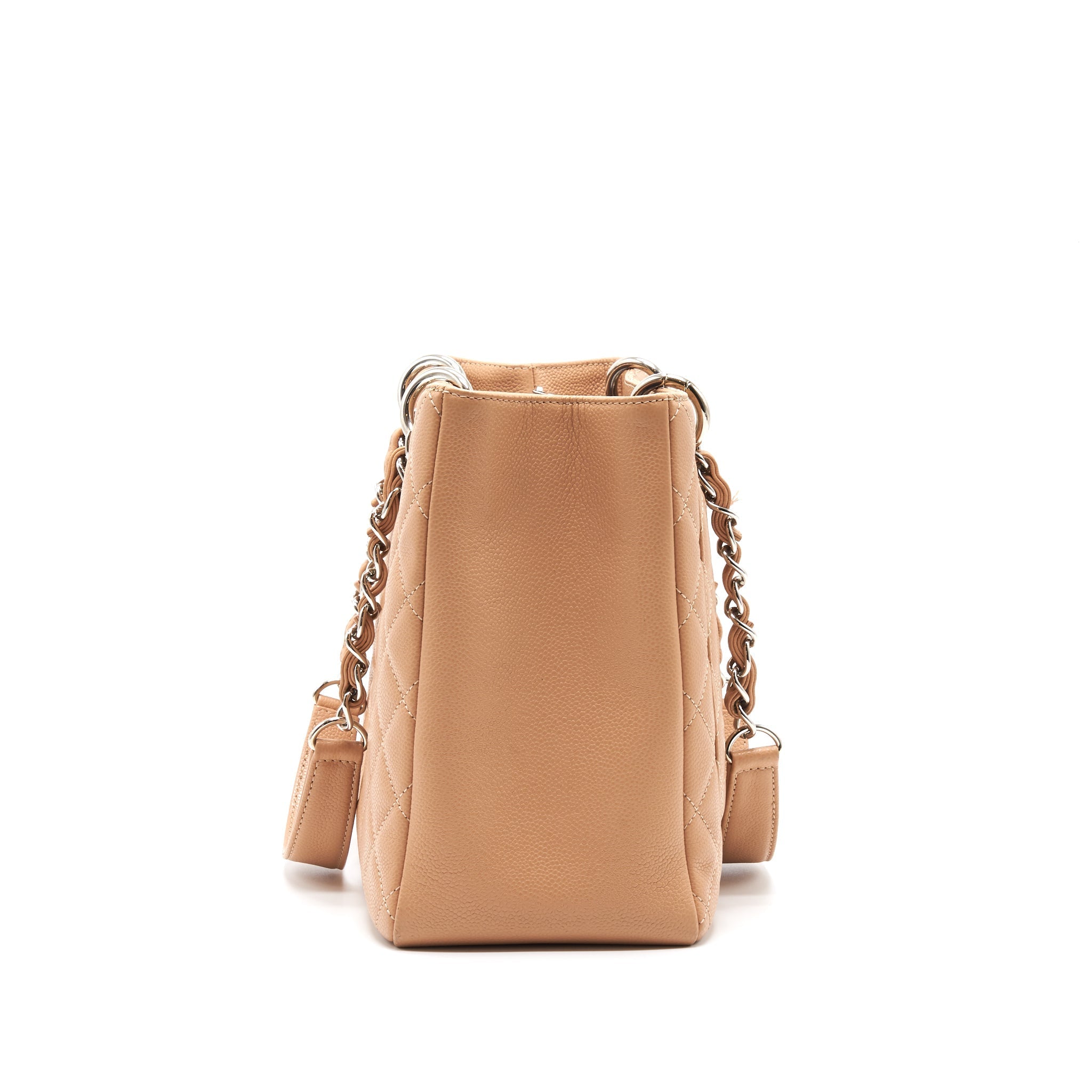 Chanel Grand Shopping Tote Dark Beige