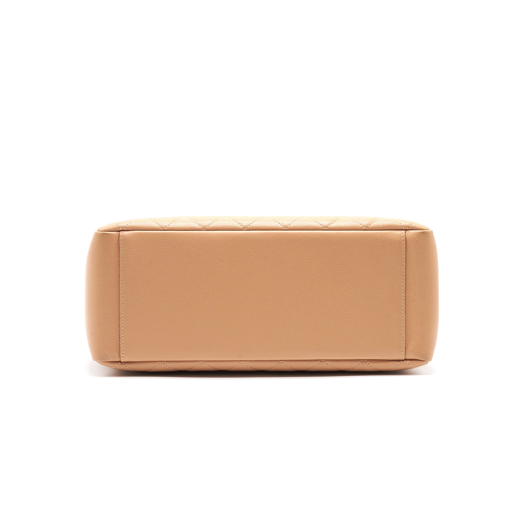 Chanel Grand Shopping Tote Dark Beige