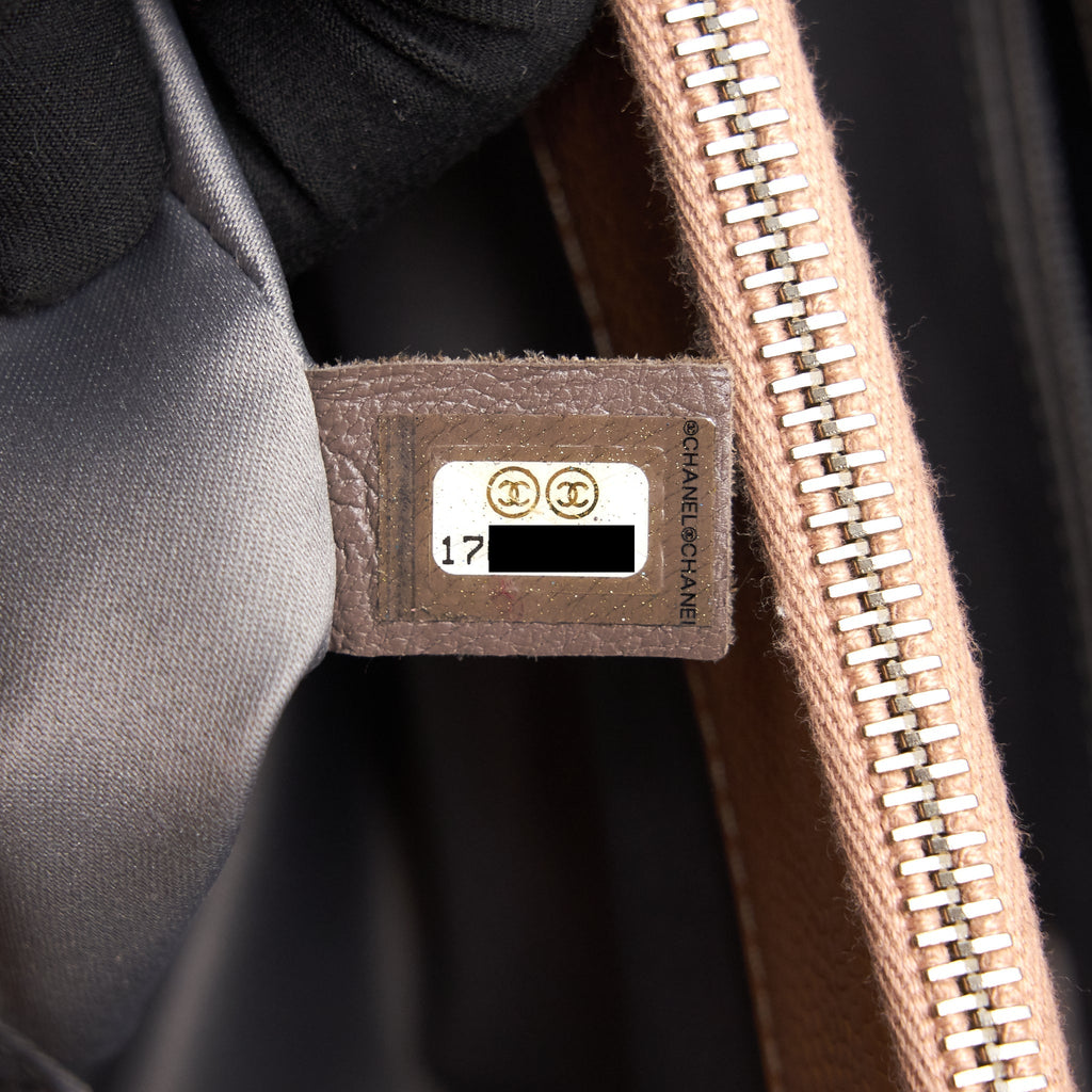 Chanel Grand Shopping Tote Dark Beige