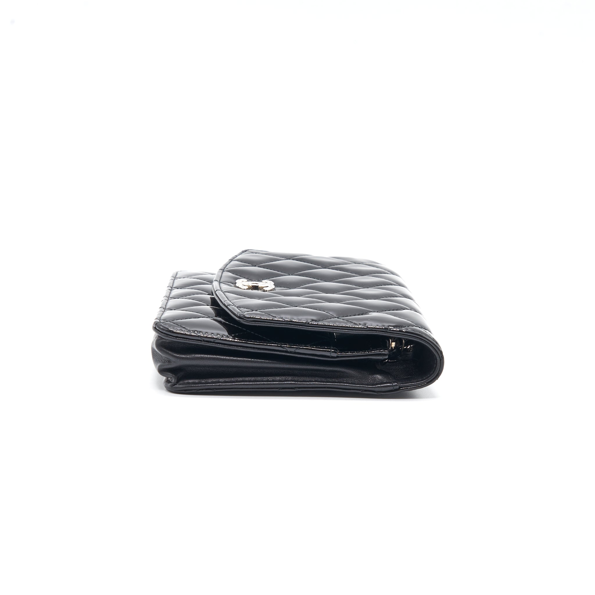 Chanel Wallet on Chain Patent leather black