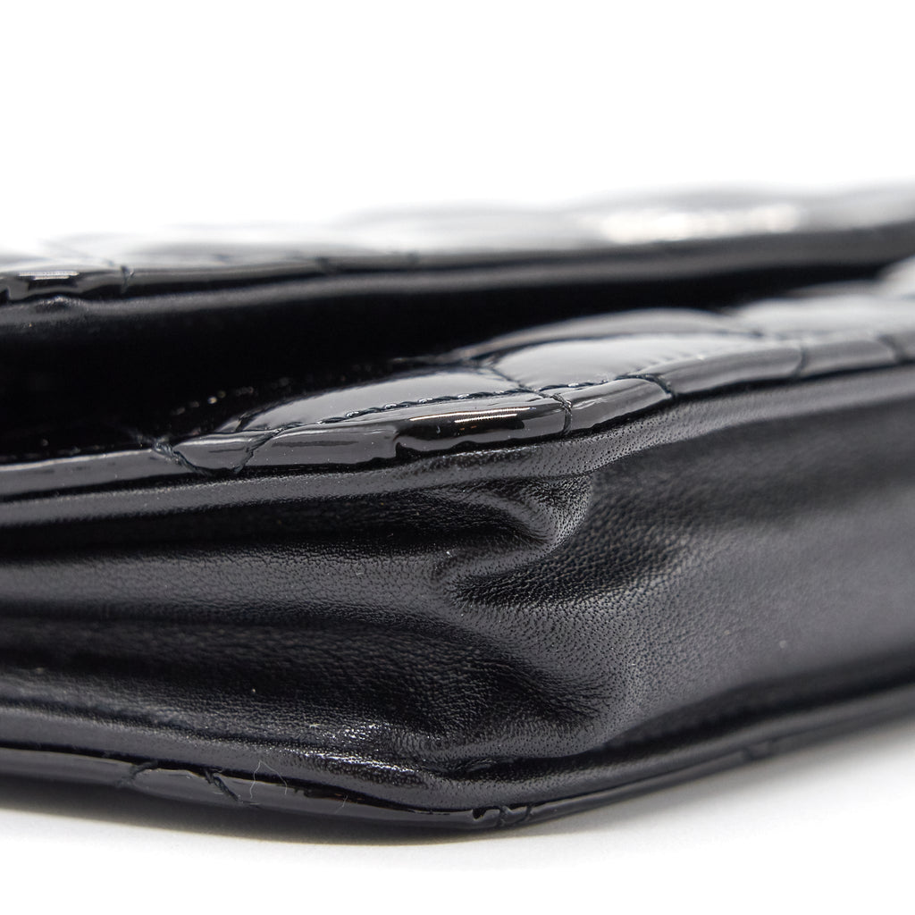 Chanel Wallet on Chain Patent leather black