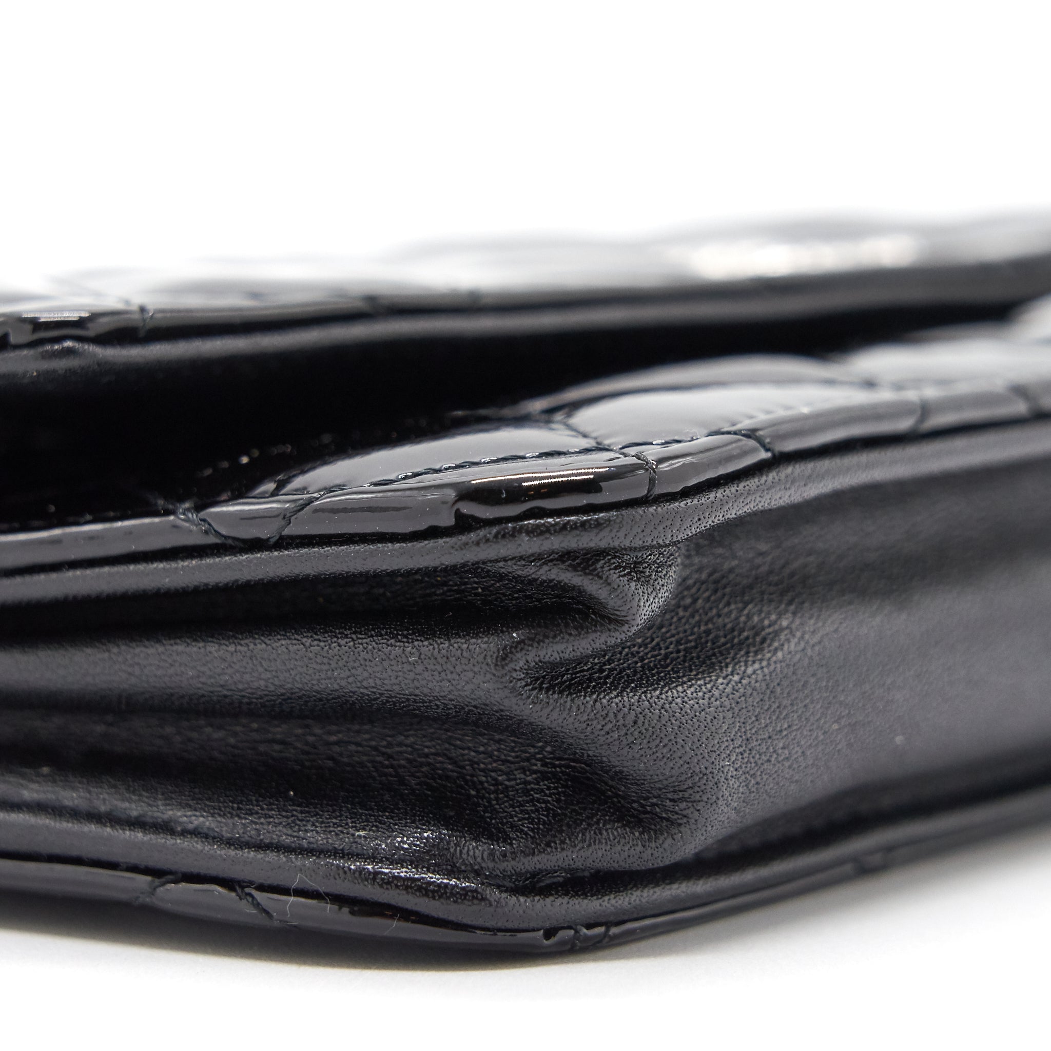 Chanel Wallet on Chain Patent leather black