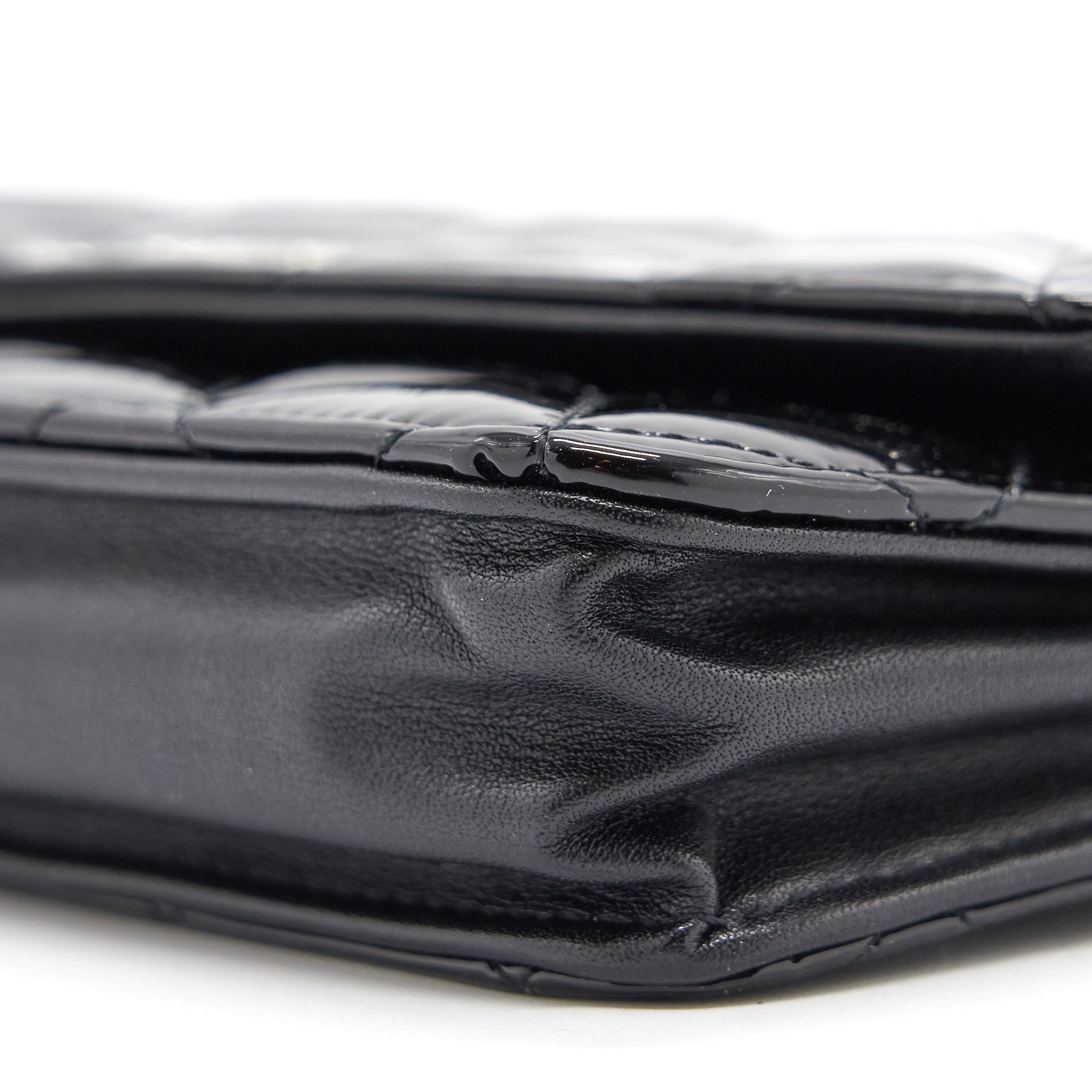 Chanel Wallet on Chain Patent leather black
