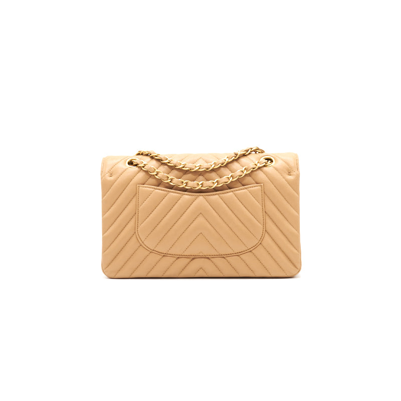 Chanel Medium Classic Flap Dark beige with