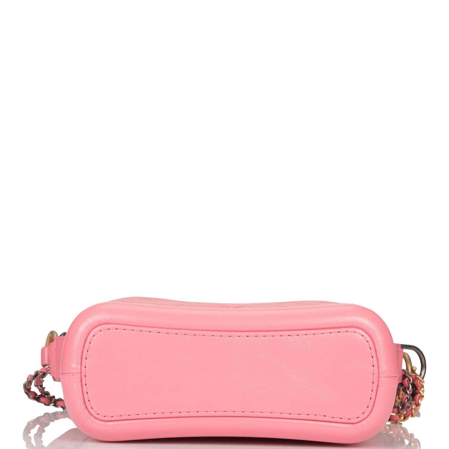 Chanel Gabrielle 20 Hobo Bag Pink Lambskin Mixed Metal Hardware