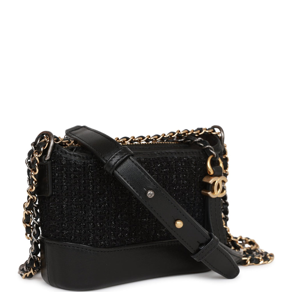 Chanel Success Story Black Lambskin Trunk Set of 4 Mini Bags