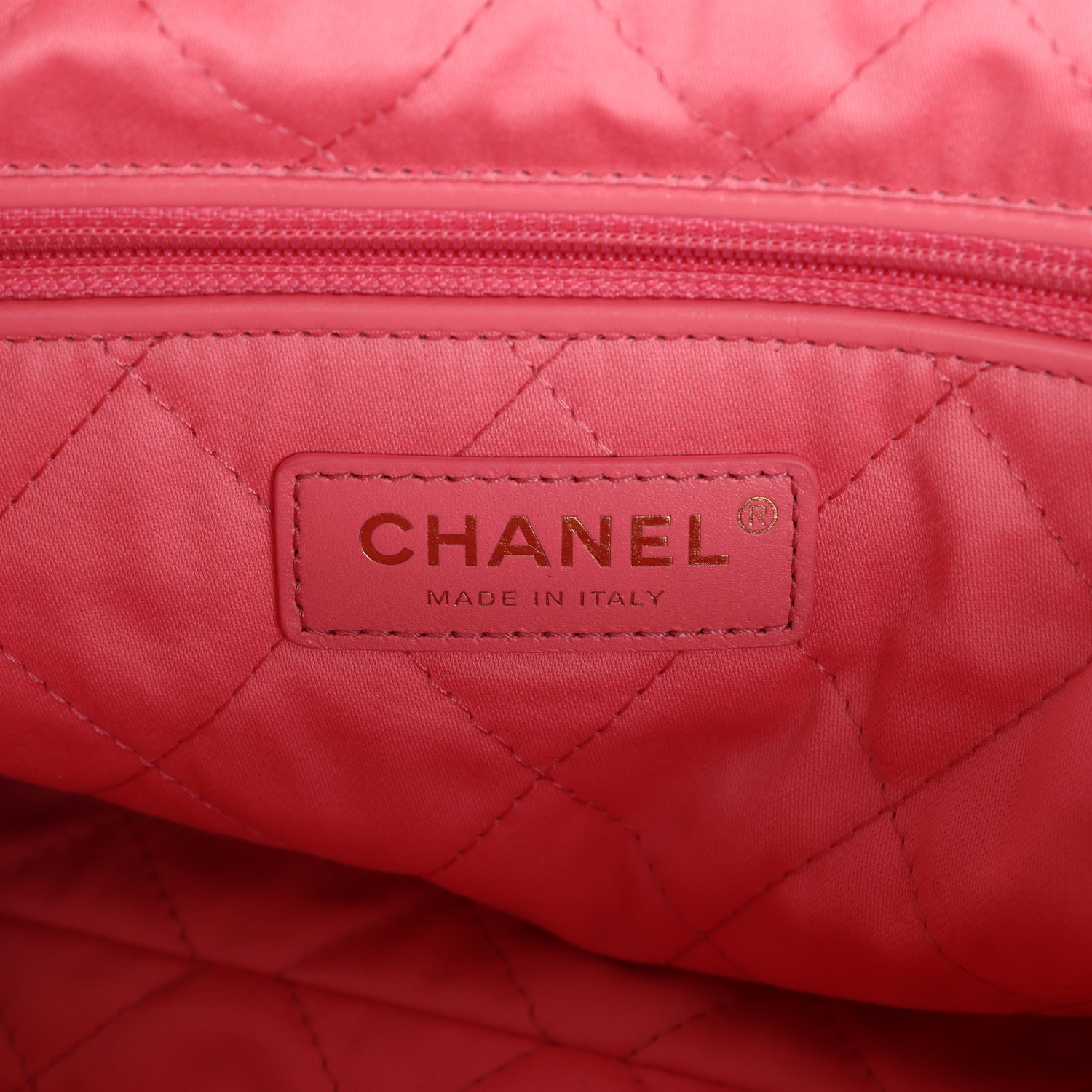 Chanel Small 22 Bag Pink Calfskin Gold Hardware