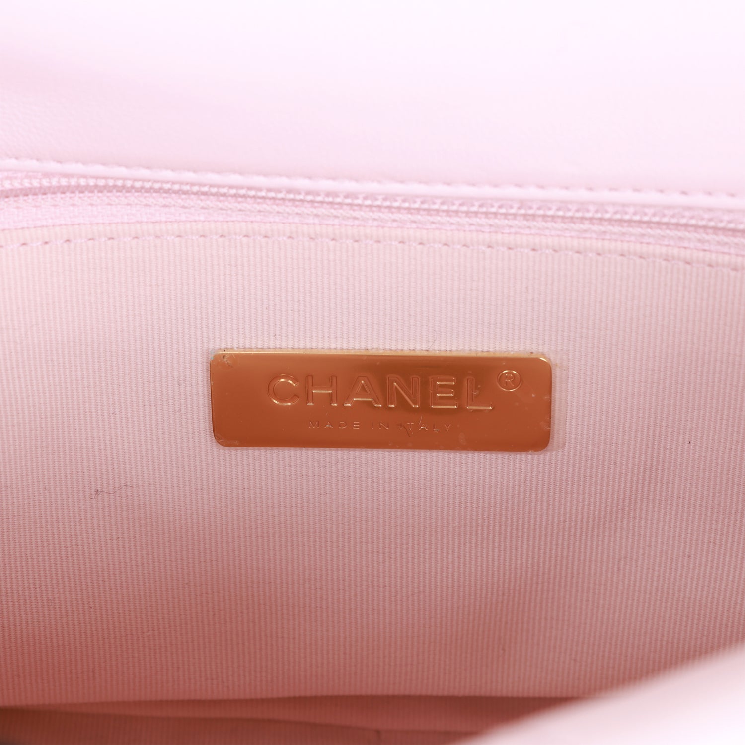 Chanel Medium 19 Flap Bag Light Pink Lambskin Mixed Hardware
