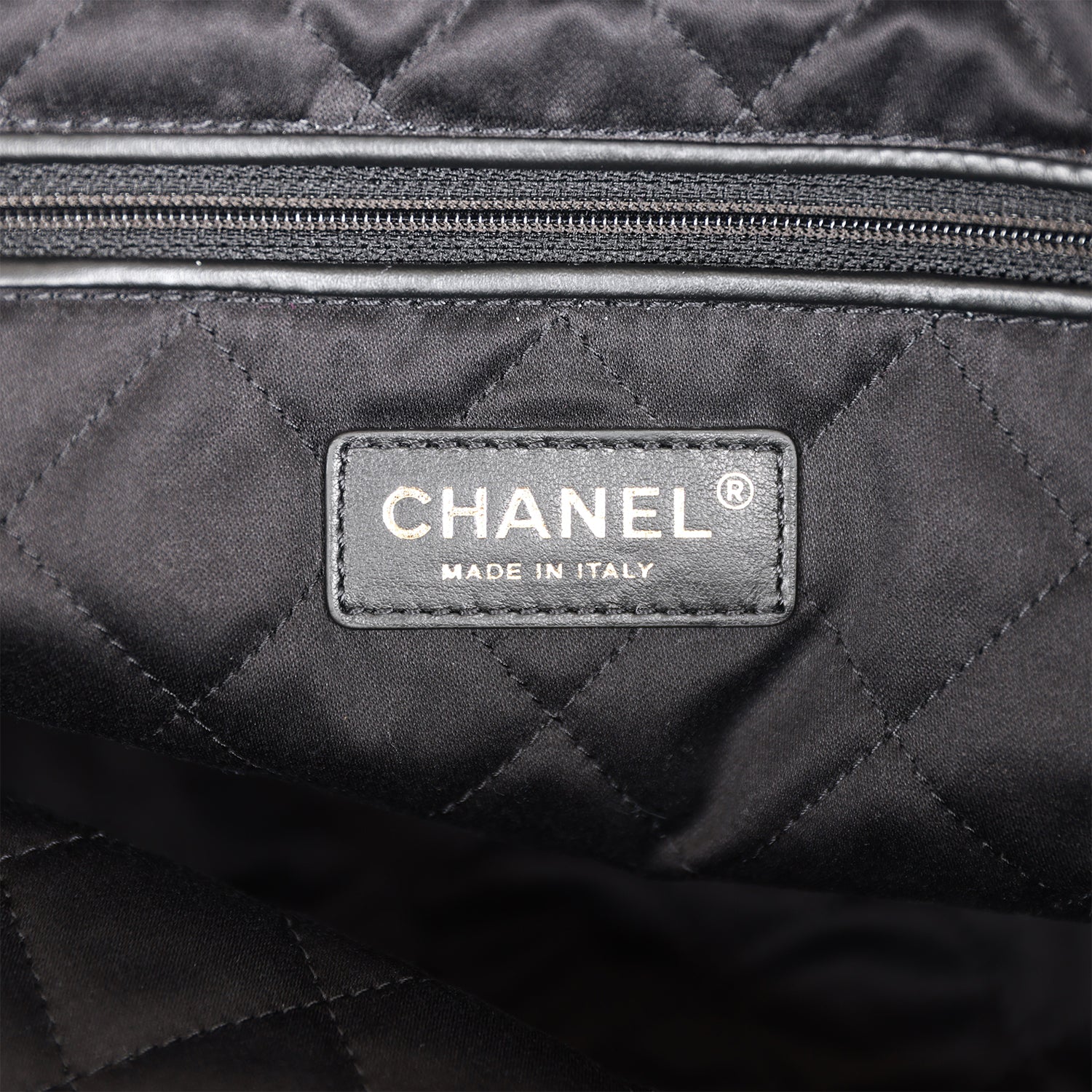 Chanel Small 22 Bag Black Lambskin Antique Gold Hardware