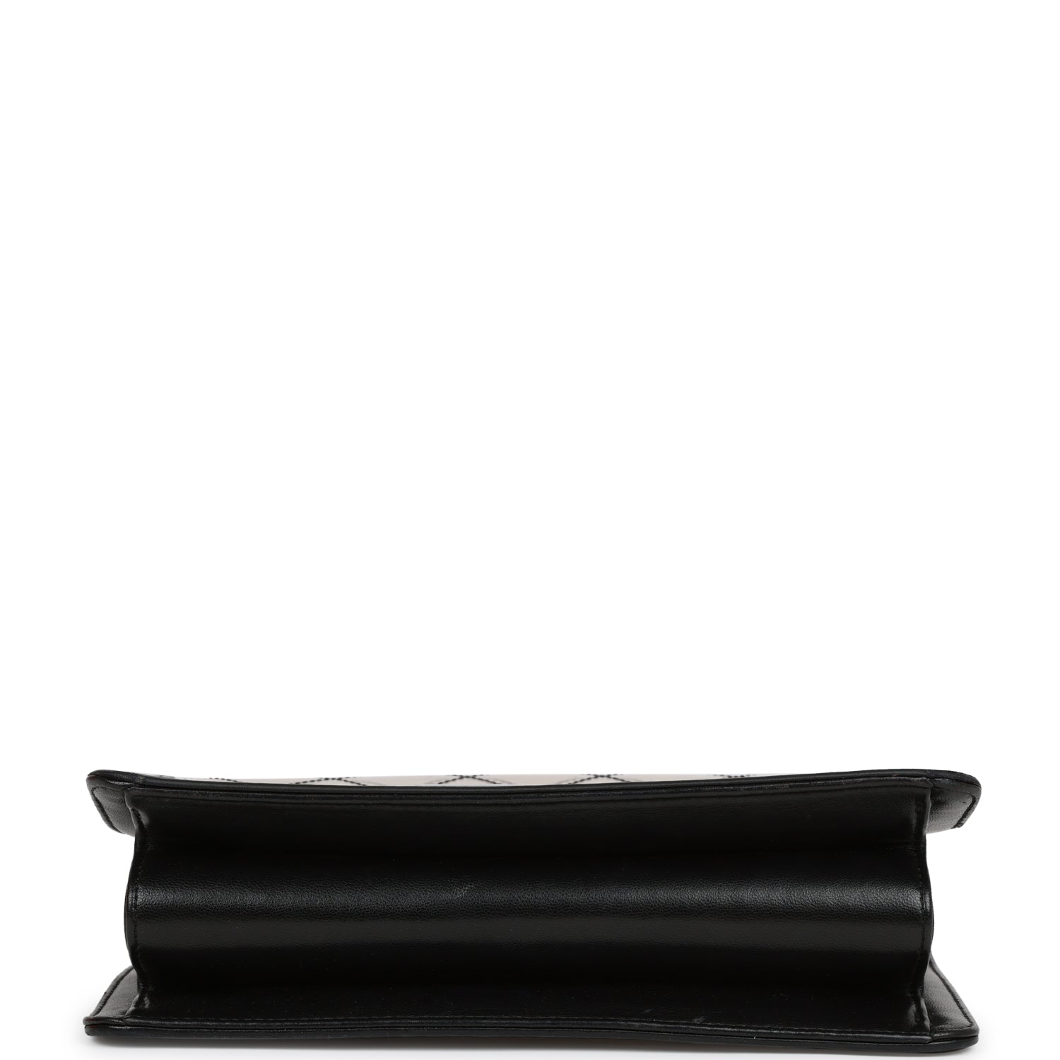Chanel Naked Beauty Lock Flap Bag PVC Silver Hardware