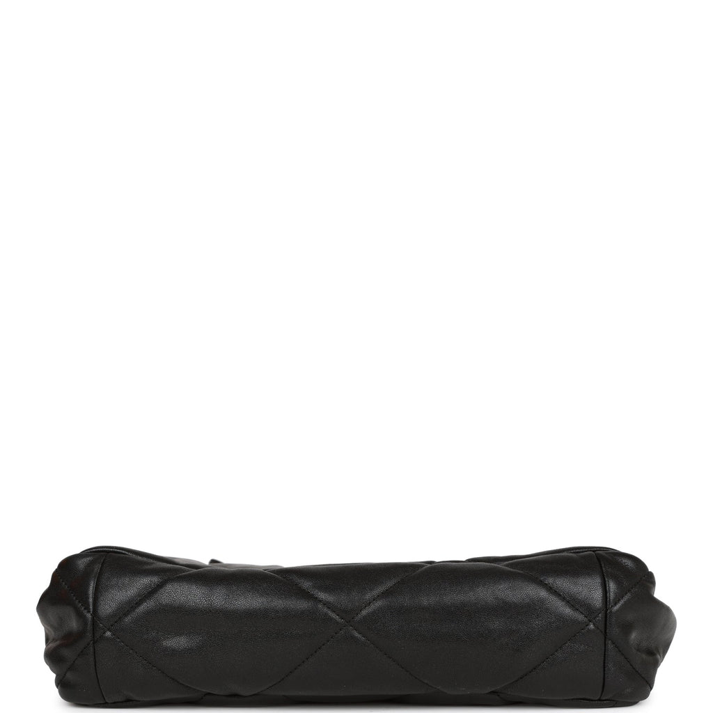 Chanel Large 19 Flap Bag Black Lambskin Mixed Hardware