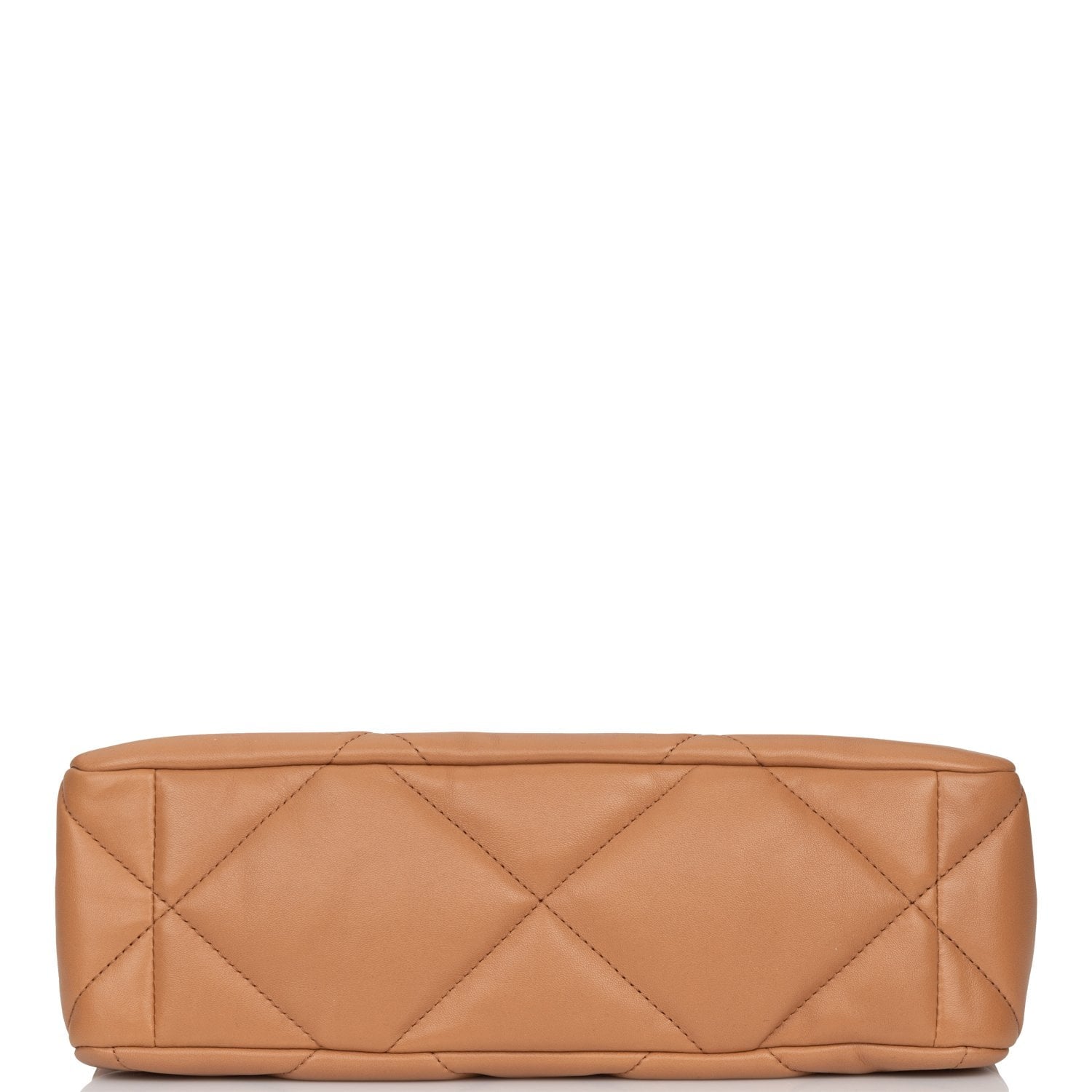 Chanel Large 19 Flap Bag Caramel Lambskin Mixed Hardware