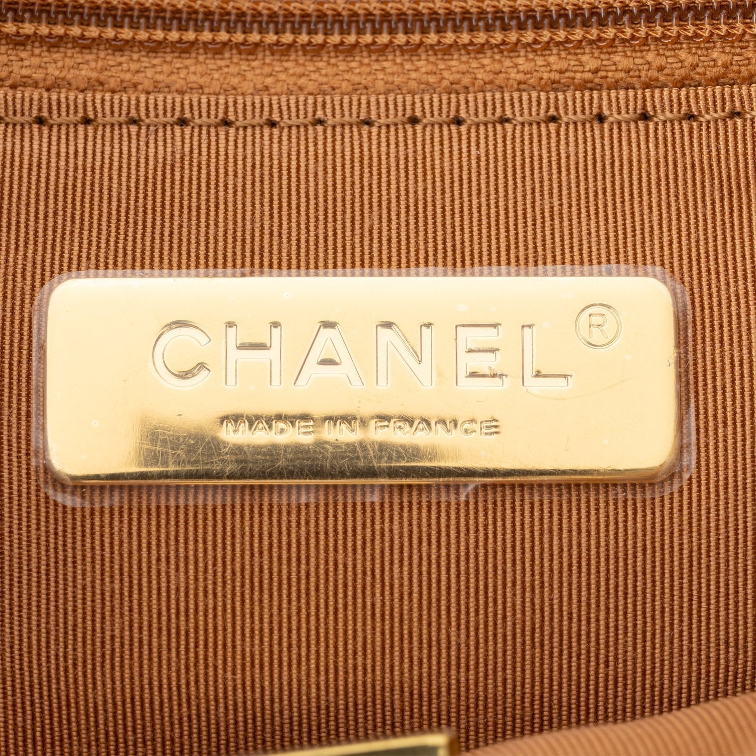 Chanel Large 19 Flap Bag Caramel Lambskin Mixed Hardware