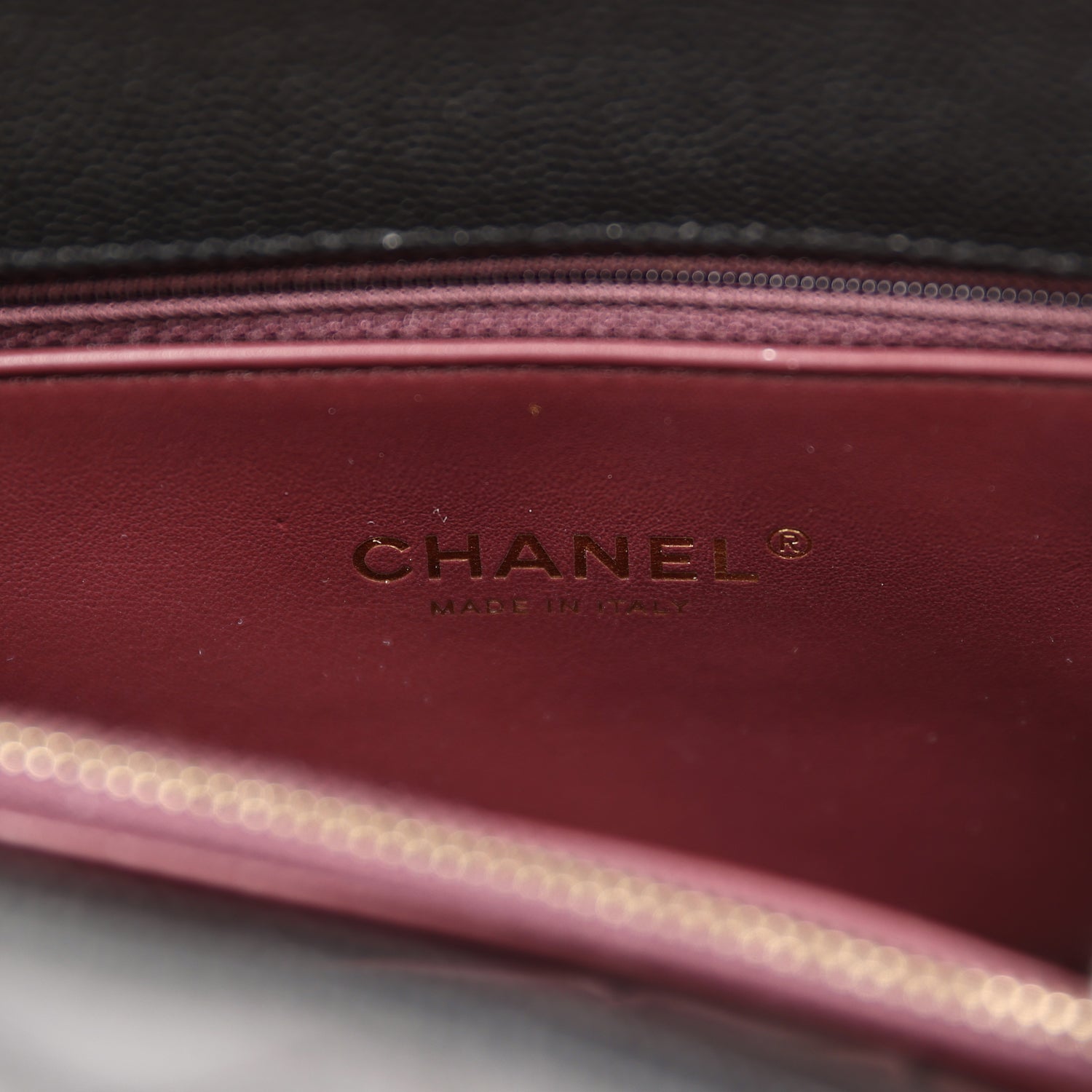 Chanel Small Coco Handle Flap Bag Black Caviar Gold Hardware
