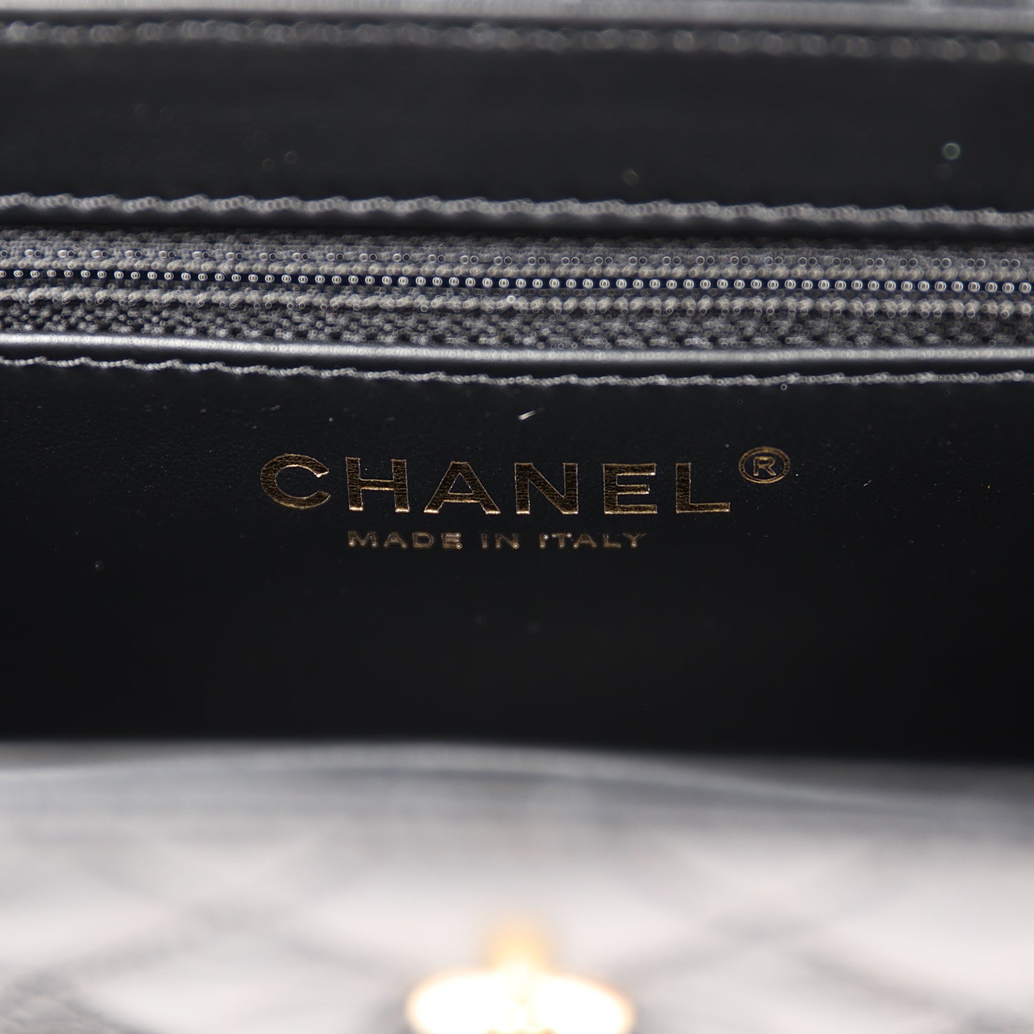 Chanel Small Kelly Shopper Black Shiny Aged Calfskin Brushed Gold Hardware