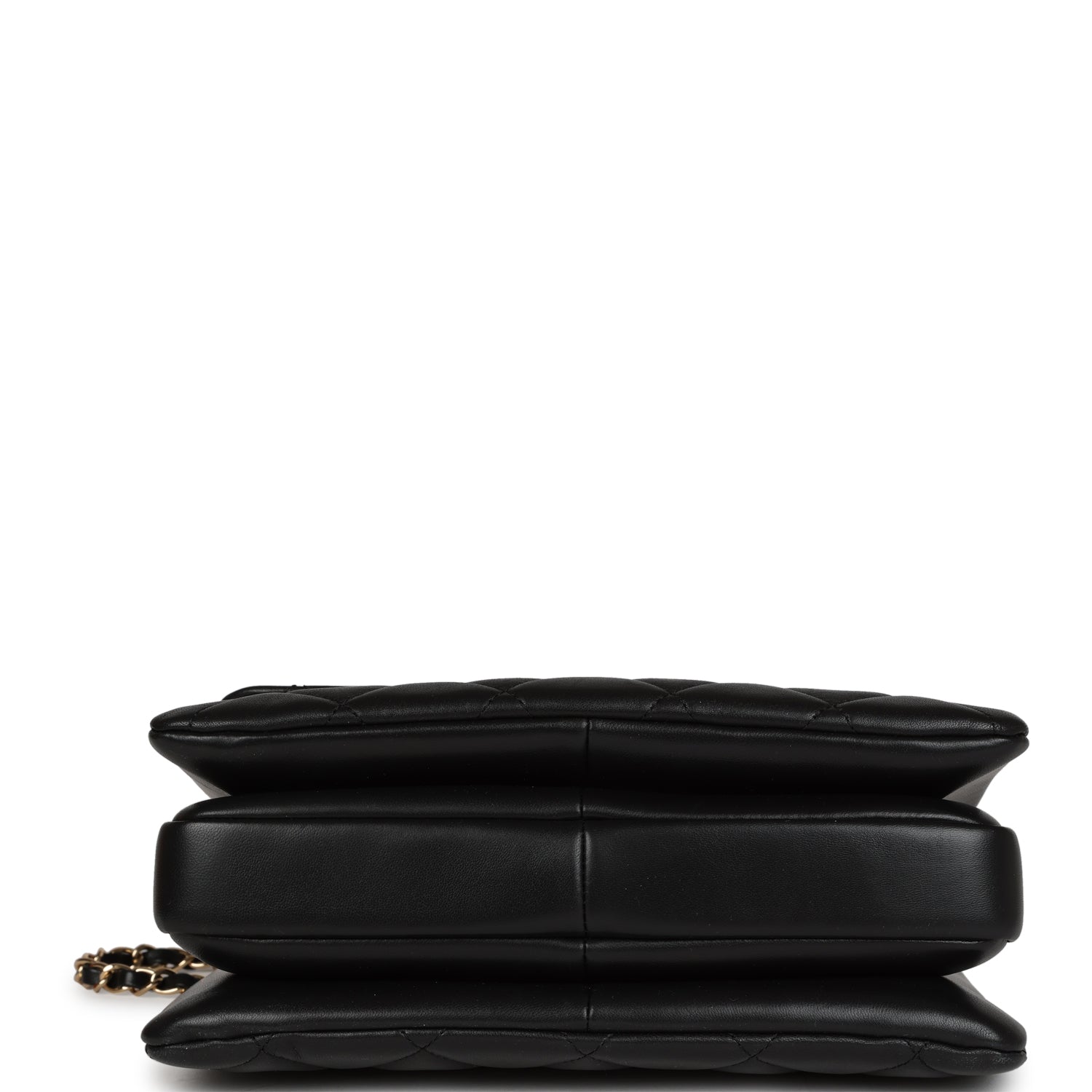 Chanel Small Trendy CC Bag Black Lambskin Gold Hardware