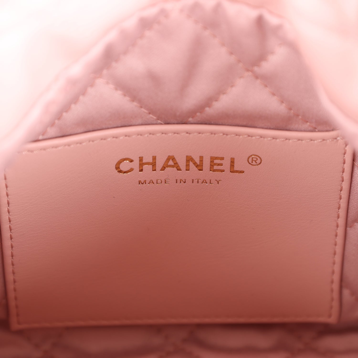 Chanel Mini 22 Bag Pink Calfskin Gold Hardware