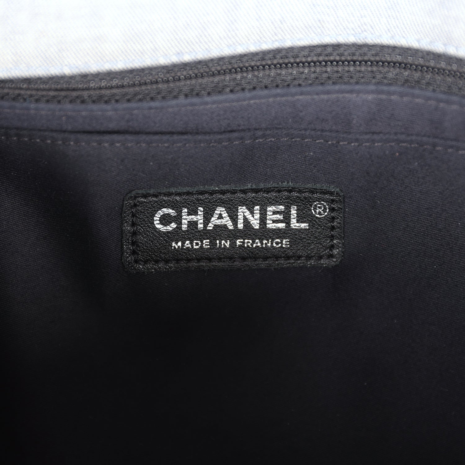 Chanel Jumbo Flap Bag Blue Patchwork Denim Silver Hardware