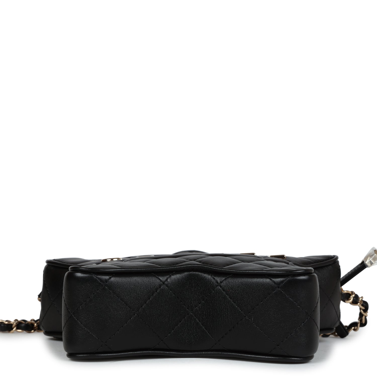 Chanel Star Bag Black Lambskin Light Gold Hardware