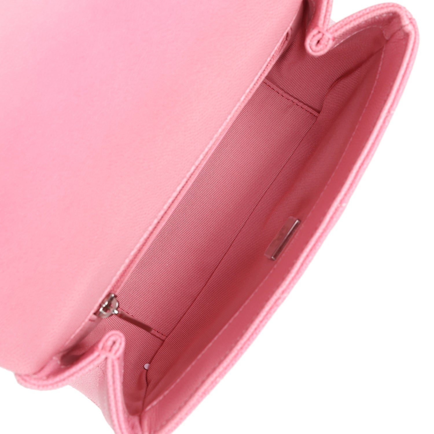 Chanel Mini Flap Bag Pink Ombre Caviar Lacquered Metal Hardware