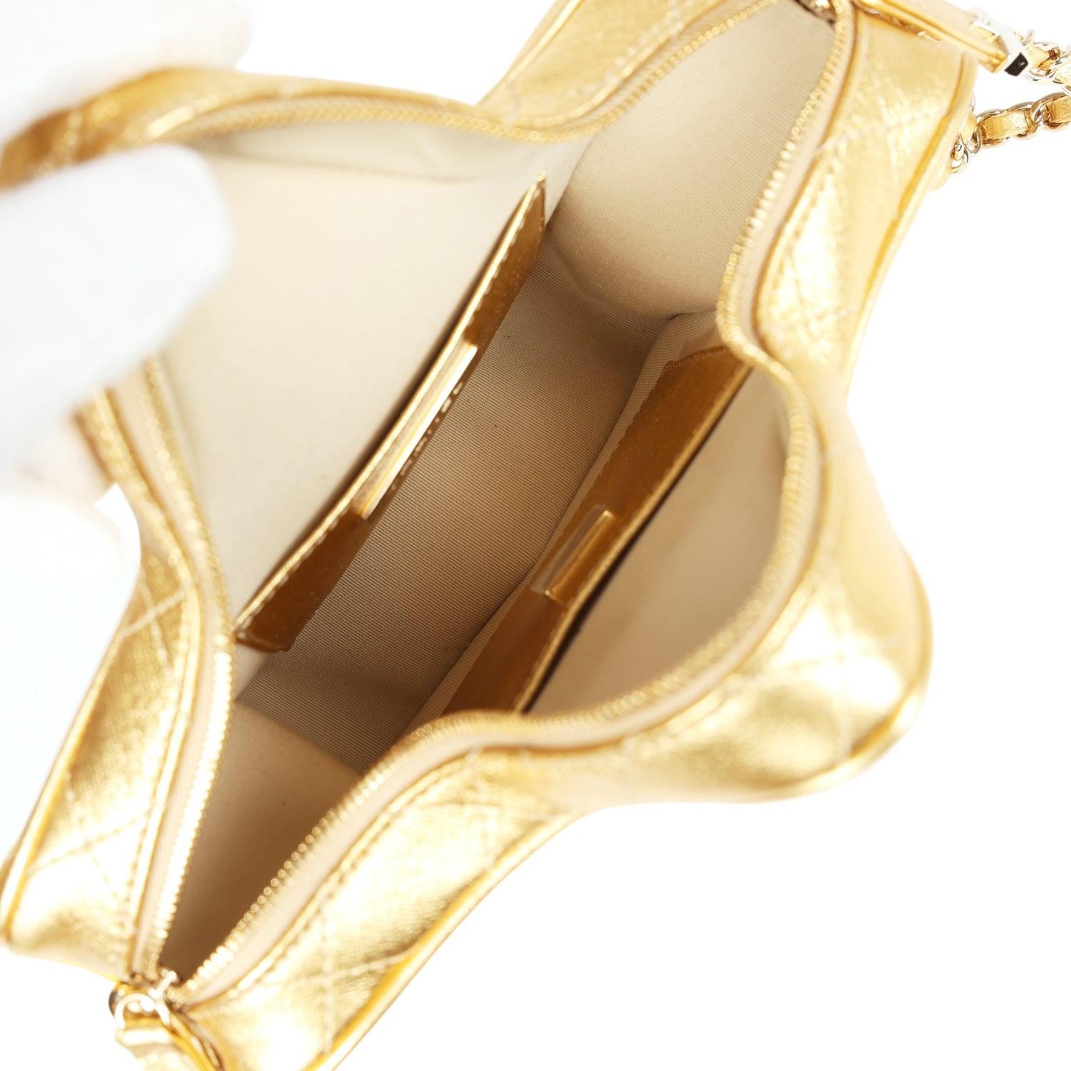 Chanel Star Bag Metallic Gold Lambskin Gold Hardware