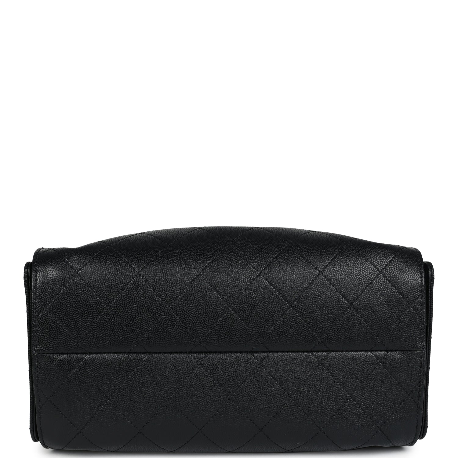 Chanel Small 25 Hobo Bag Black Caviar Antique Gold Hardware